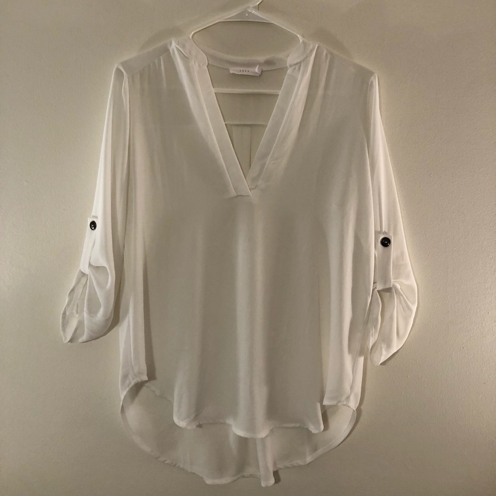 Roll tab Blouse